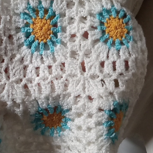 POL Cream Jacket with Crochet Sleeves - Picture 3 of 5